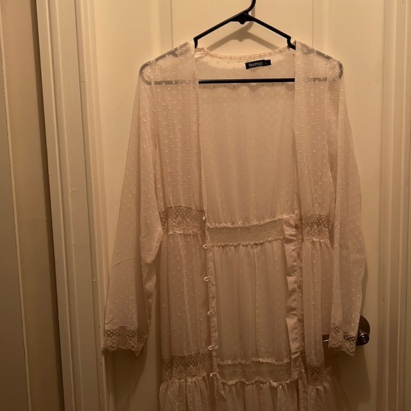 BOOHOO LACE BEACH DRESS - Picture 4 of 6